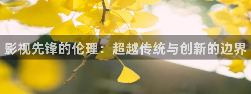 探花视频排行：影视先锋的伦理：超越传统与创新的边界