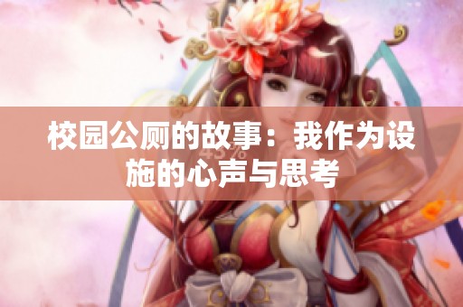 校园公厕的故事：我作为设施的心声与思考