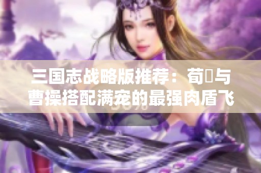 三国志战略版推荐：荀彧与曹操搭配满宠的最强肉盾飞熊骑阵容揭秘