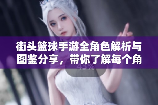 街头篮球手游全角色解析与图鉴分享，带你了解每个角色特点